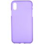 Mobigear Colors iPhone XS Max Hülle Flexibles TPU Backcover - Lila
