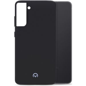 Mobilize Rubber Gelly Samsung Galaxy S21 FE Hülle Flexibles TPU Backcover - Matt Black