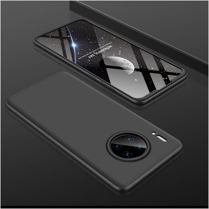 Mobigear TriGuard Huawei Mate 30 Hülle Hardcase Backcover - Schwarz