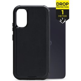 Mobilize Defender Samsung Galaxy A35 Hülle Hardcase Backcover Stoßfest - Schwarz