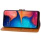 Mobigear Wallet Samsung Galaxy A20e Hülle Klapphülle Geldbörse - Cognac