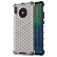 Mobigear Honeycomb Huawei Mate 30 Hülle Hardcase Backcover Stoßfest - Weiß