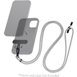 Mobilize Lanyard Verstellbare Universal-Handykette - Grau