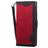 Mobigear Two Tone Huawei P40 Klapphülle Portemonnaie - Schwarz / Rot