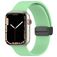Mobigear Sport Mag Silikon Apple Watch Armband Magnetverschluss - 49/46/45/44 mm - Pastellgrün