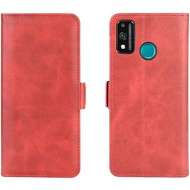 Mobigear Slim Magnet HONOR 9X Lite Hülle Klapphülle Geldbörse - Rot