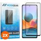 Mobigear Premium Xiaomi Redmi Note 10 Pro Panzerglas Gehärtetes Glas Displayschutz - Hüllenfreundlich - Schwarz (2er Pack)