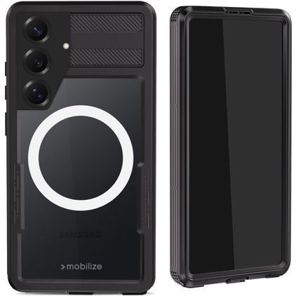 Mobilize Waterproof Samsung Galaxy S25 Ultra Wasserdicht MagSafe Hülle Hardcase Backcover - Schwarz