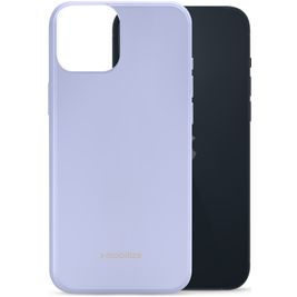 Mobilize Rubber Gelly iPhone 14 Plus Hülle Flexibles TPU Backcover - Pastel Purple
