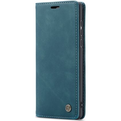 Caseme 013 Samsung Galaxy A71 Hülle Klapphülle Geldbörse - Blau