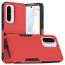 Mobigear Heavy Armor Samsung Galaxy A56 Hülle Hardcase Backcover Stoßfest - Rot