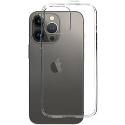 Mobiparts Classic Transparent iPhone 13 Pro Max TPU (flexibel) Backcover - Transparent