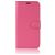Mobigear Classic OnePlus 6 Hülle Klapphülle Geldbörse - Magenta