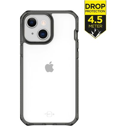 ITSkins SupremeClear iPhone 13 Hülle Hardcase Backcover Stoßfest - Transparent / Schwarz