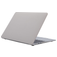 Mobigear Cream Matte MacBook Air 15 Zoll (2023-2025) Hardcase Hülle MacBook Case - Grau - Model A2941 / A3114 / A3241