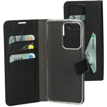 Mobiparts Classic Wallet Samsung Galaxy S20 Ultra Hülle Klapphülle Geldbörse - Schwarz