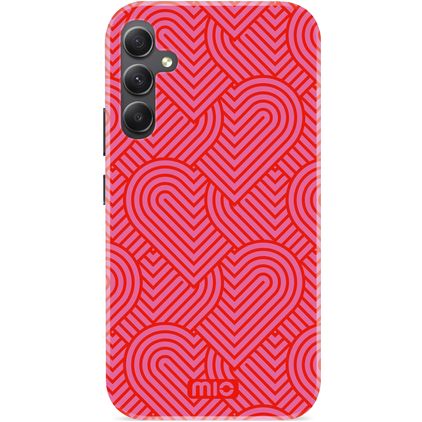 MIO Samsung Galaxy A34 MagSafe Hülle Hardcase Backcover - Wild Hearts