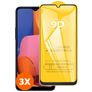 Mobigear Premium Samsung Galaxy A20s Panzerglas Gehärtetes Glas Displayschutz - Hüllenfreundlich - Schwarz (3er Pack)