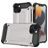 Mobigear Outdoor iPhone 16 Pro Hülle Hardcase Backcover Stoßfest - Silber