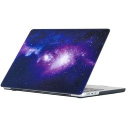 Mobigear Design MacBook Air 15 Zoll (2023-2026) Hardcase Hülle MacBook Case - Galaxy - Model A2941 / A3114 / A3241 / A3448