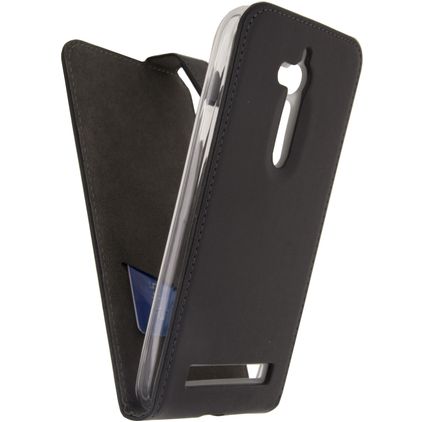 Mobilize Classic Gelly ASUS ZenFone Go Hülle Flipcase - Schwarz