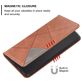 Mobigear Rhombus Slim Google Pixel 7 Hülle Klapphülle - Braun