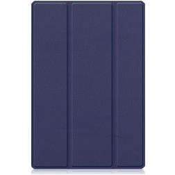 Mobigear Tri-Fold Gel Samsung Galaxy Tab A8 10.5 (2021) TPU / Kunstleder Klapphülle - Dunkelblau
