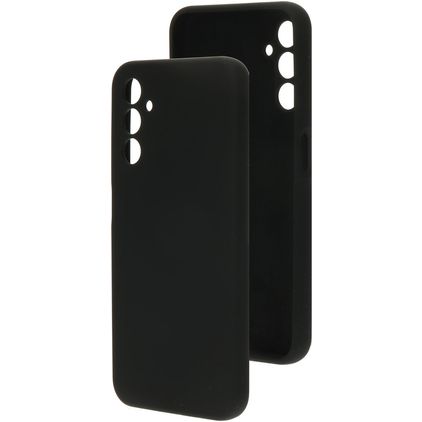 Mobiparts Samsung Galaxy A14 Silikon Hülle Backcover - Schwarz
