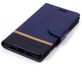 Mobigear Croco Xiaomi Mi 8 SE Hülle Klapphülle Geldbörse - Blau