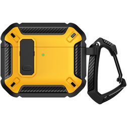Mobigear Armor Clip Apple AirPods 4 Hardcase Hülle - Gelb