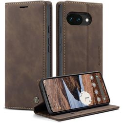 CaseMe 013 Google Pixel 10a Hülle Klapphülle Geldbörse - Coffee