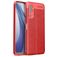 Mobigear Luxury Vivo Y72 Hülle Flexibles TPU Backcover - Rot