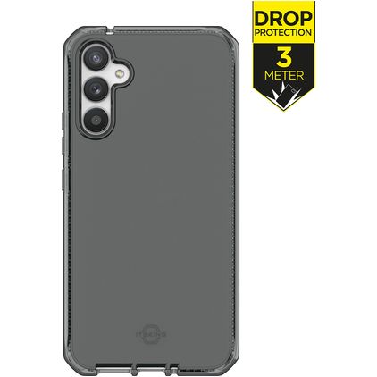 ITSkins SpectrumClear-R Samsung Galaxy A34 Hülle Flexibles TPU Backcover Stoßfest - Smoke