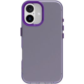 Mobigear Crystal iPhone 16 Hülle Hardcase Backcover - Lila