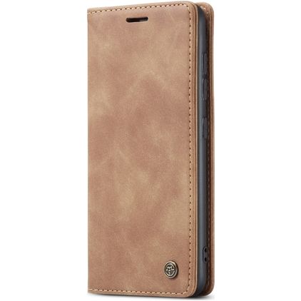 Caseme 013 Samsung Galaxy S20 Hülle Klapphülle Geldbörse - Braun