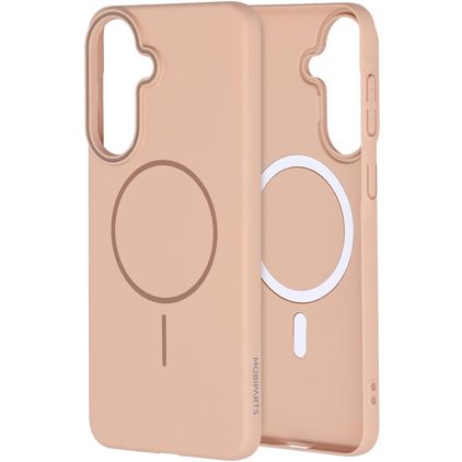 Mobiparts Slim Line Samsung Galaxy A57 MagSafe Hülle Hardcase Backcover - Dune Sand