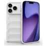 Mobigear Bumpy iPhone 18 Pro Hülle Flexibles TPU Backcover - Weiß