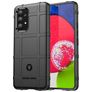 Mobigear Rugged Shield Samsung Galaxy A53 Hülle Flexibles TPU Backcover Stoßfest - Schwarz