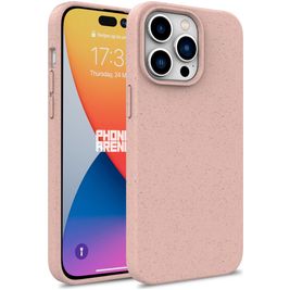 Mobigear Bio iPhone 16 Pro Hülle Umweltfreundliches Backcover - Pink