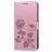 Mobigear Roses Samsung Galaxy A10 Hülle Klapphülle Geldbörse - Roségold
