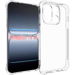 Mobigear Cushion Durchsichtig OnePlus 15 Hülle Flexibles TPU Backcover - Transparent