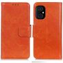Mobigear Classy POCO M5 Hülle Klapphülle Geldbörse - Orange