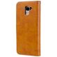 Mobigear Wallet Samsung Galaxy J6 (2018) Hülle Klapphülle Geldbörse - Cognac