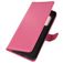 Mobigear Classic Motorola Edge Plus Hülle Klapphülle Geldbörse - Magenta