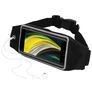 Mobiparts Comfort Fit Belt Handyhalterung Joggen iPhone SE (2022) Sporthülle Neopren Gürtel - Schwarz
