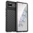 Mobigear Groove Google Pixel 6a Hülle Flexibles TPU Backcover - Schwarz