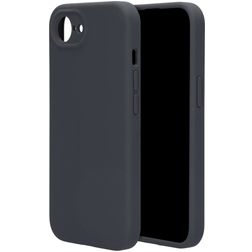 Mobiparts iPhone 16e Silikon Hülle Backcover - Urban Grey
