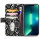 Mobilize Magnet Zipper iPhone 13 Pro Max Hülle Abnehmbare 2in1 Klapphülle Geldbörse - Schwarz