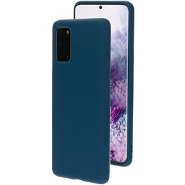 Mobiparts Samsung Galaxy S20 Plus Silikon Hülle Backcover - Blueberry Blue