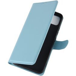Mobigear Classic Realme C11 (2020) Hülle Klapphülle Geldbörse - Blau